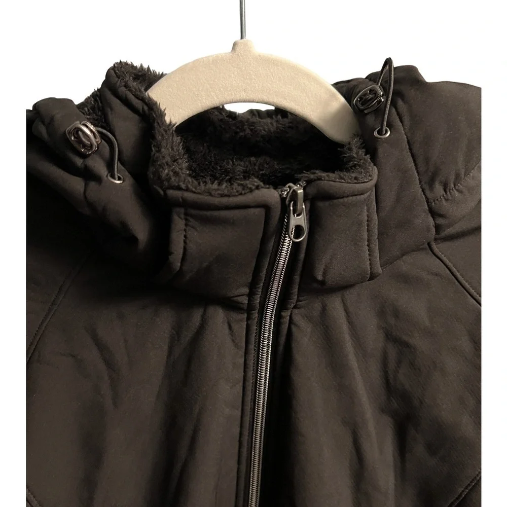 🇺🇸$5🇺🇸 Zeroxposur Black Lightweight Hooded Winter Jacket EUC XL